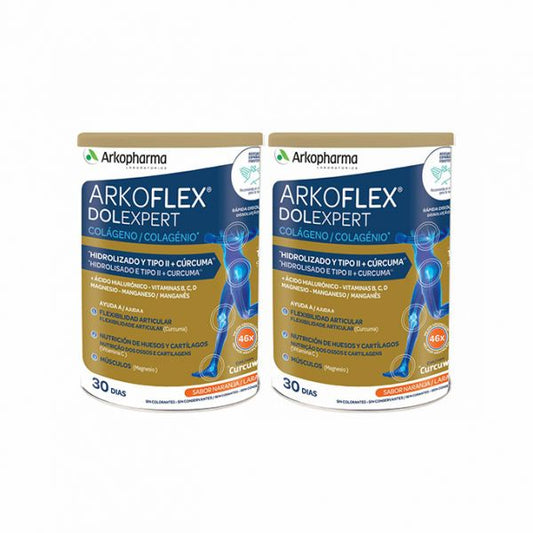 Arkopharma Arkoflex Dolexpert Collagen_Orange - 390g (DUO w/ 40% Discount 2nd Pack) - Healtsy