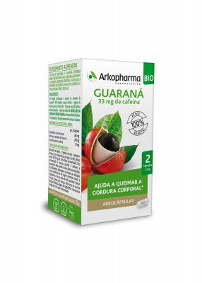Arkopharma Guarana Bio Capsules (x40 units) – Buy Now at Healtsy