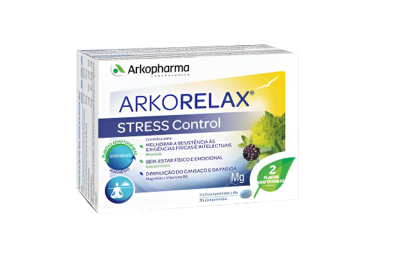 Arkorelax Stress Control (x30 tablets) – Buy Now at Healtsy