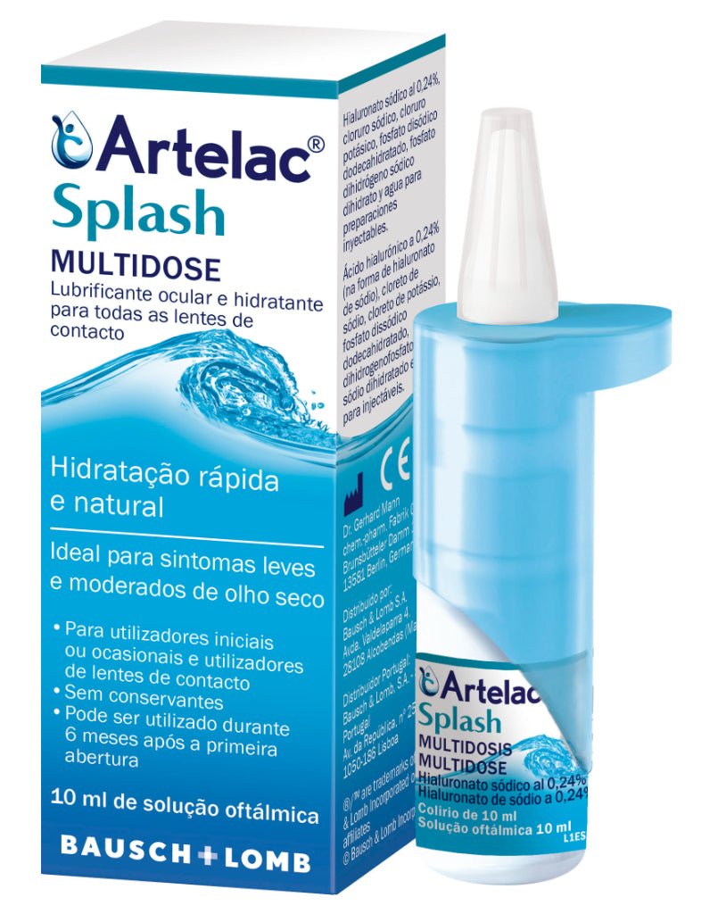 Artelac Splash Multidose Eye Drops - 10ml – Buy Now at Healtsy