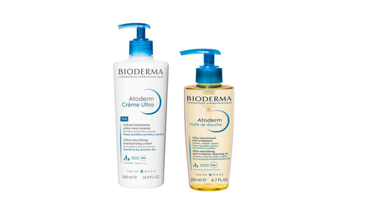 Atoderm Bioderma Ultra Cream - 500ml + Shower Oil - 200ml - Healtsy