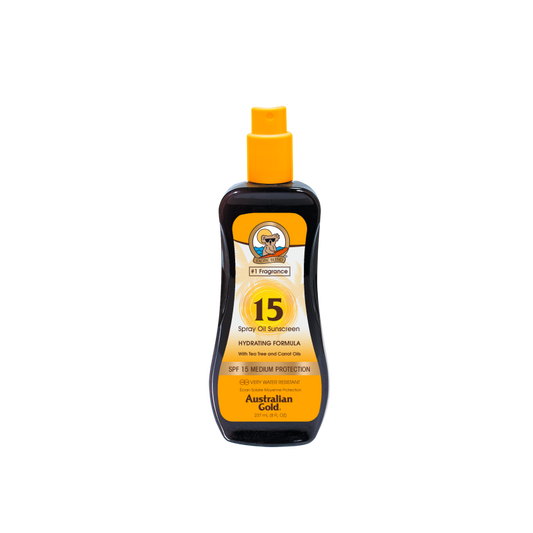 Australian Gold SPF15 Spray Oil w/ Carrot - 237ml - Healtsy