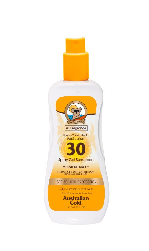 Australian Gold SPF30 Spray Gel - 237ml - Healtsy