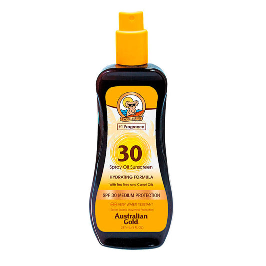 Australian Gold SPF30 Spray Oil w/ Carrot - 237ml - Healtsy
