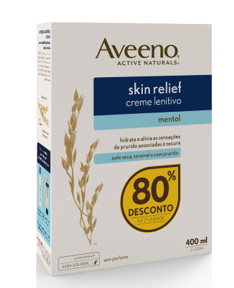 Aveeno Skin Relief Menthol Cream (x2 units) Promotion – Buy Now at Healtsy