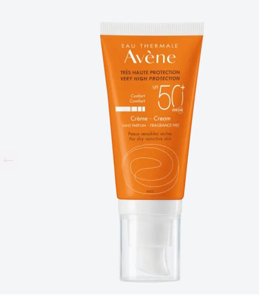 Avène Solar SP50+ Cream Without Perfume - 50ml - Healtsy