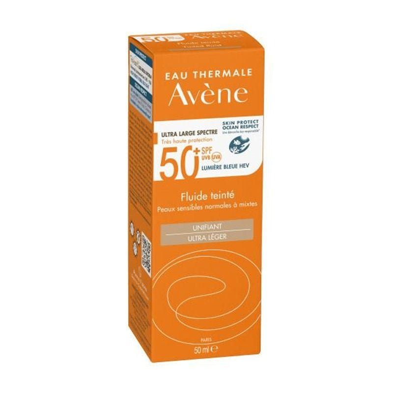 Avène Sun Fluid SPF 50+ with Color - 50 ml – Buy Now at Healtsy