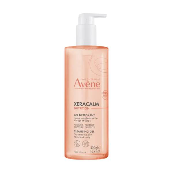 Avene Xeracalm Nutrition Cleansing Gel - 500Ml - Healtsy