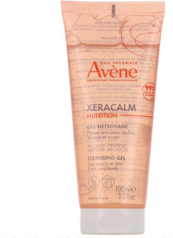 Avene Xeracalm Nutrition Cleansing Gel - 100Ml - Healtsy