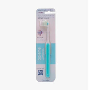 Balene Toothbrush_Medium_ Blue - Healtsy