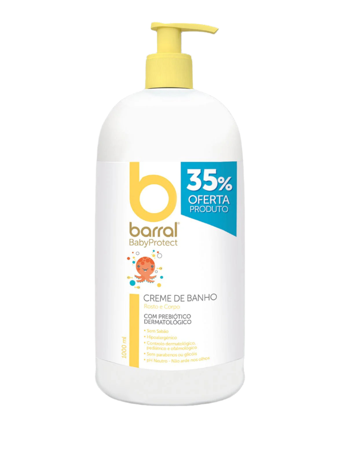 Barral Babyprotect Bath Cream - 1000ml – Buy Now at Healtsy