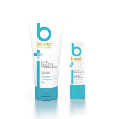 Barral DermaProtect Repairing Hand Cream - 75ml + Offer Lips Repairing Stick - 4.8g – Buy Now at Healtsy