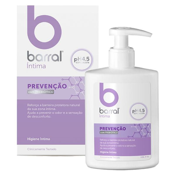 Barral Intima Prevention w/ Prebiotics - 200ml - Healtsy