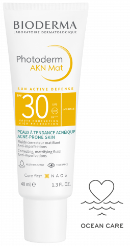 Bioderma Photoderm Akn Mattifying Fluid SPF30 - 40ml – Buy Now at Healtsy