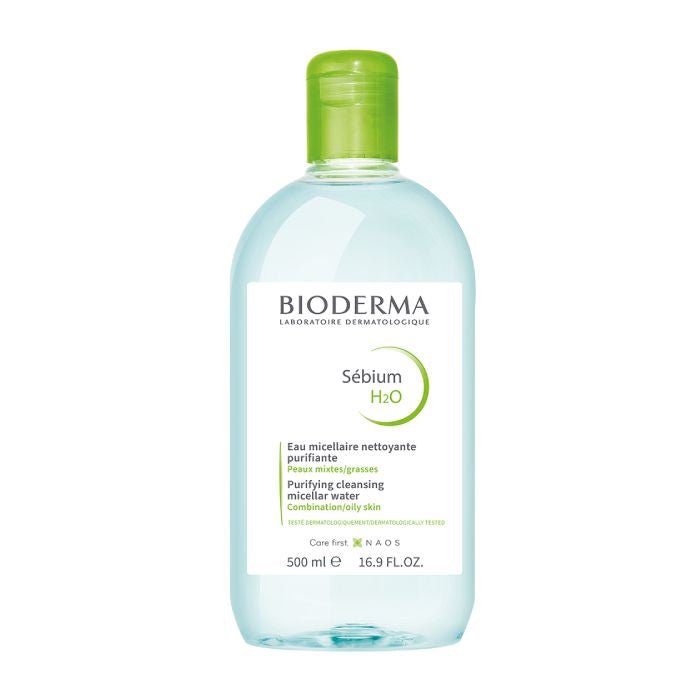 Bioderma Sebium Micellar Water H2O - 500ml – Buy Now at Healtsy