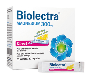 Biolectra Magnesium Sachets 300 Direct (x20 units) - Healtsy