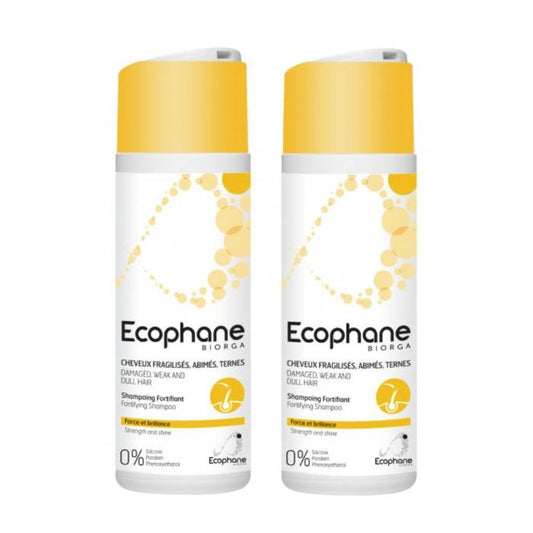 Biorga Dermatologie Ecophane Fortifying Shampoo - 200ml (Duo with 2nd Pack Offer) - Healtsy
