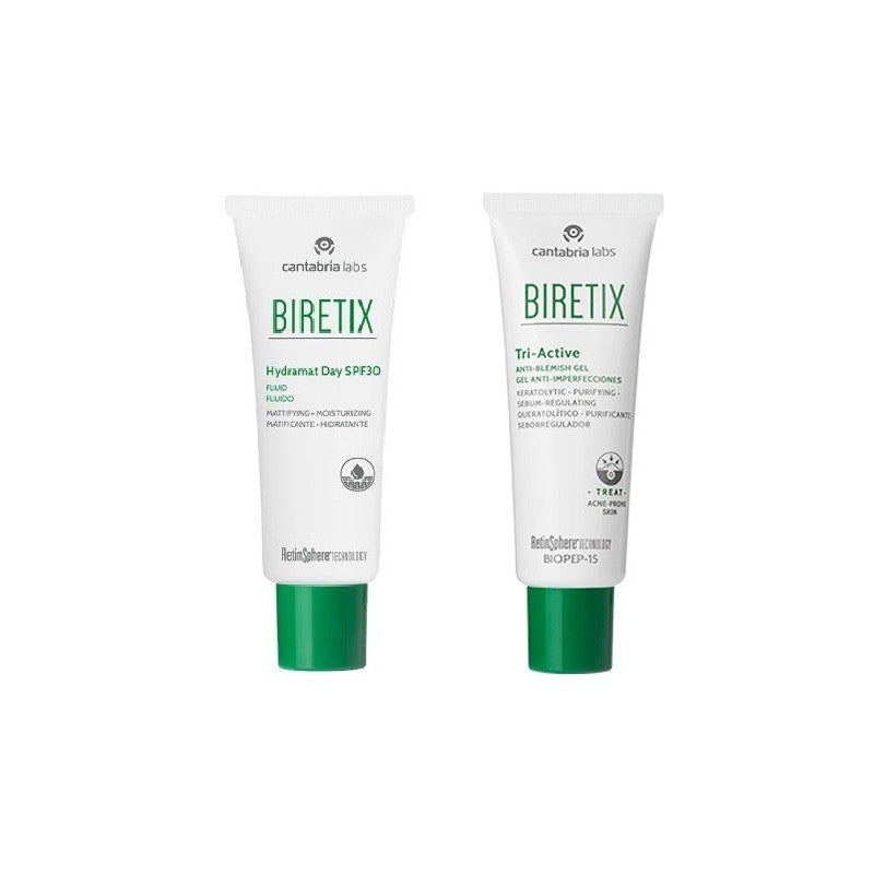 Biretix Tri-Active Gel - 50ml + Hydramat Day Offer -50ml - Healtsy