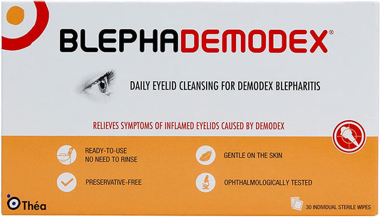 Blephademodex Sterile Wipes (x30 units) - Healtsy