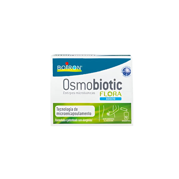 Boiron Osmobiotic Flora Adult Powder Sachets (x12 pcs) – Buy Now at Healtsy