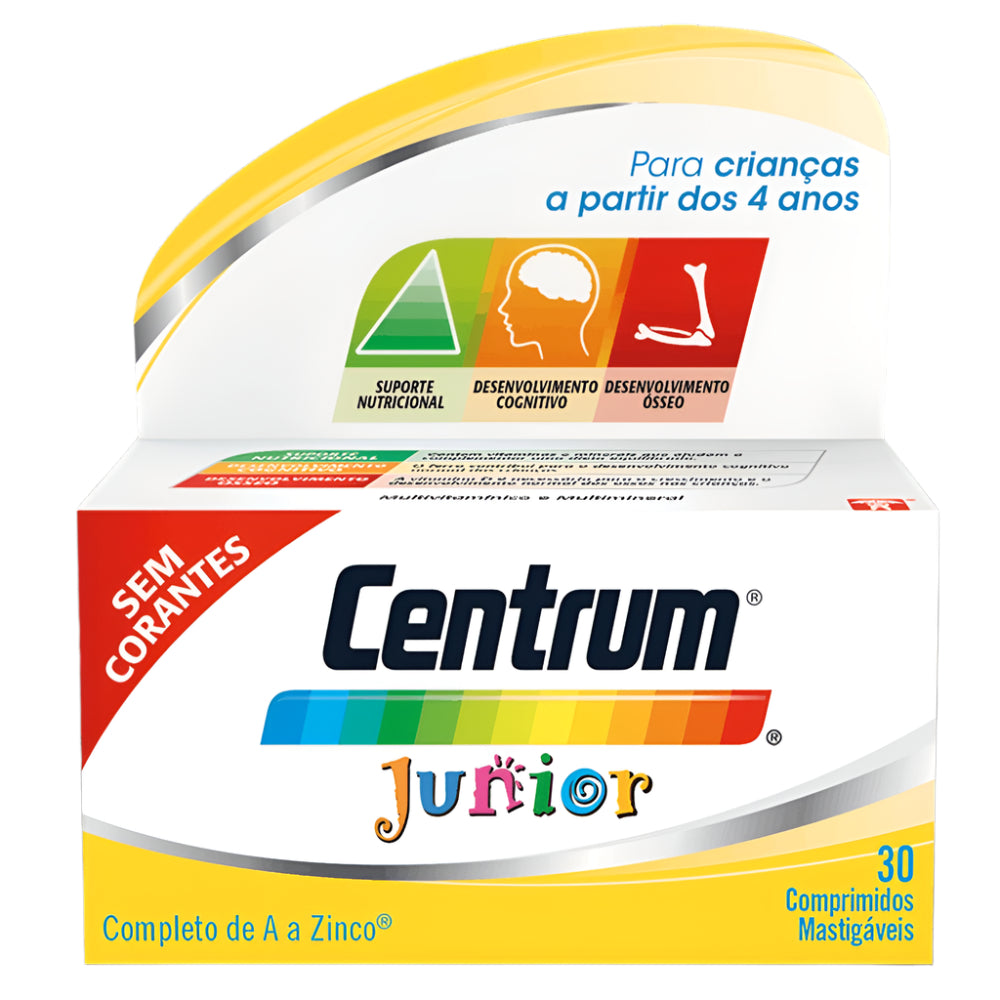 Centrum Júnior New flavor (x30 chewable tablets) – Buy Now at Healtsy