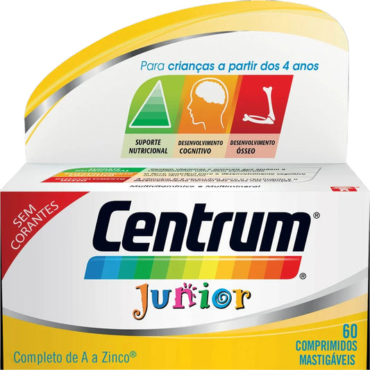 Centrum Júnior New Flavor (x60 chewable tablets) – Buy Now at Healtsy