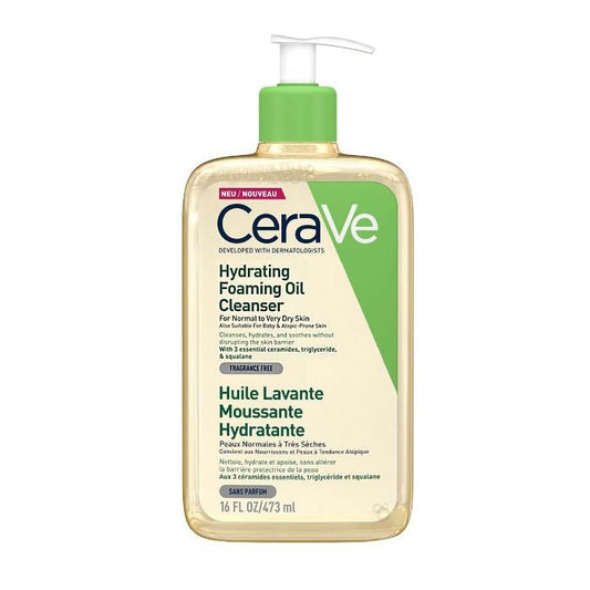 CeraVe Hydrating Foaming Oil Cleanser - 473ml – Buy Now at Healtsy