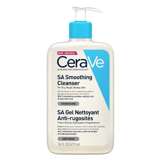 Cerave SA Roughness Cleansing Gel - 473ml - Healtsy
