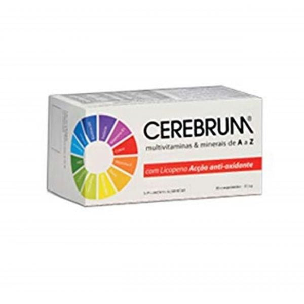 Cerebrum Mineral Multivitamins A to Z (x30 tablets)Double Pack - Healtsy
