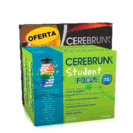 Cerebrum Student Focus (Double Pack) + Cerebrum Shot Offer - Healtsy