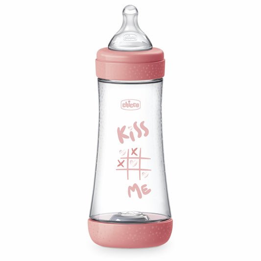 Chicco Bottle Perfect 5_Pink - 300ml - Healtsy