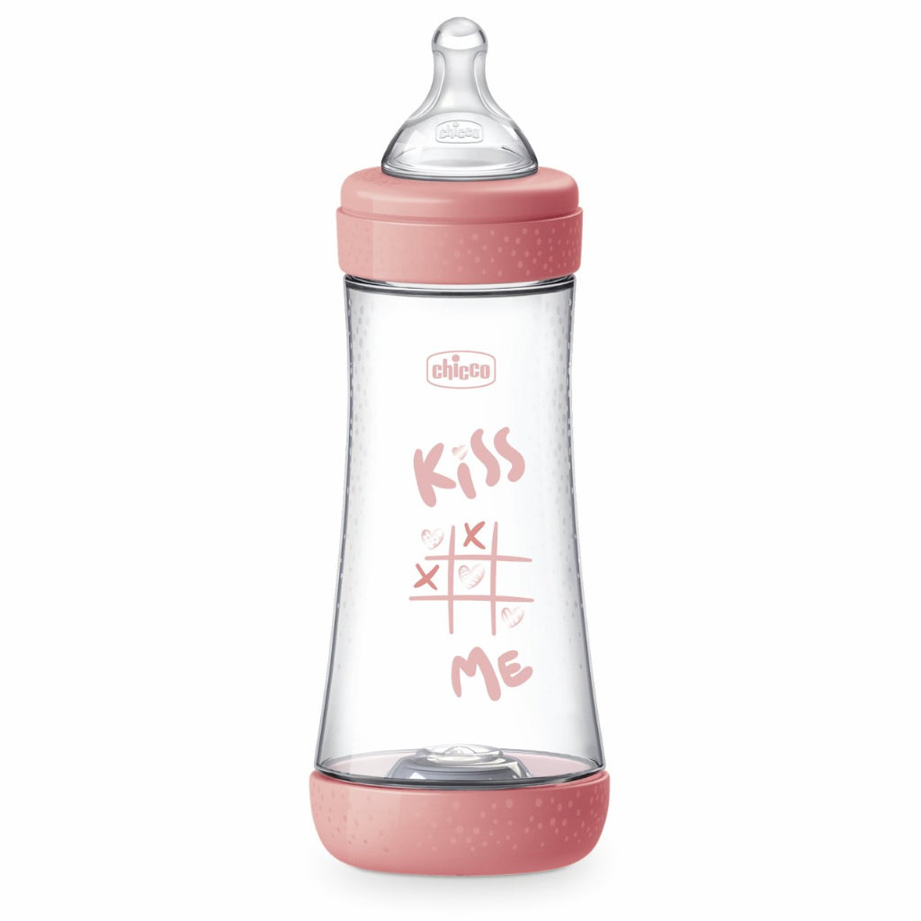 Chicco Bottle Perfect 5_Pink - 300ml - Healtsy