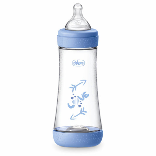 Chicco Bottle Perfect 5_Blue - 300ml - Healtsy