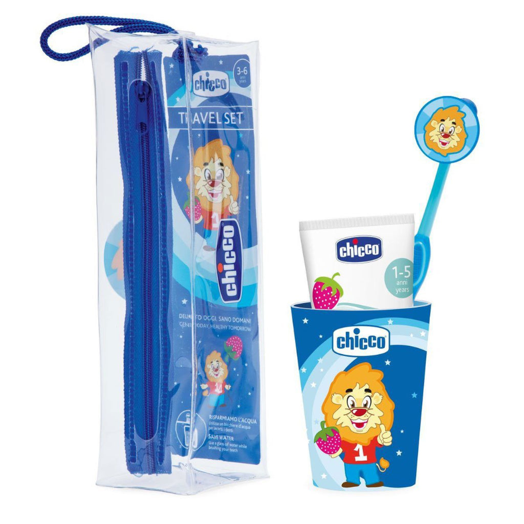 Chicco Oral Hygiene Set_ 3-6A_Boy - Healtsy