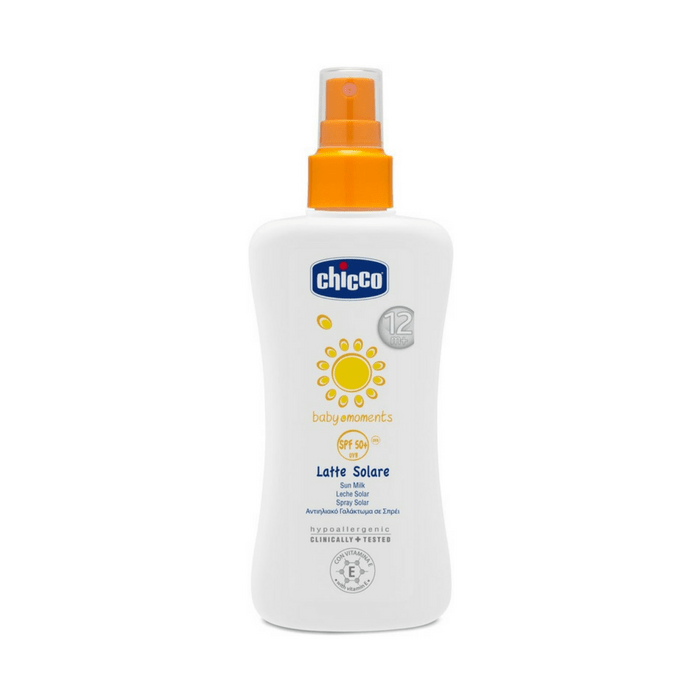 Chicco Milk Solar Spray SPF50+ - 150ml – Buy Now at Healtsy