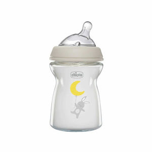 Chicco Natural Feeling Bottle Glass_0M+ - 250ml – Buy Now at Healtsy