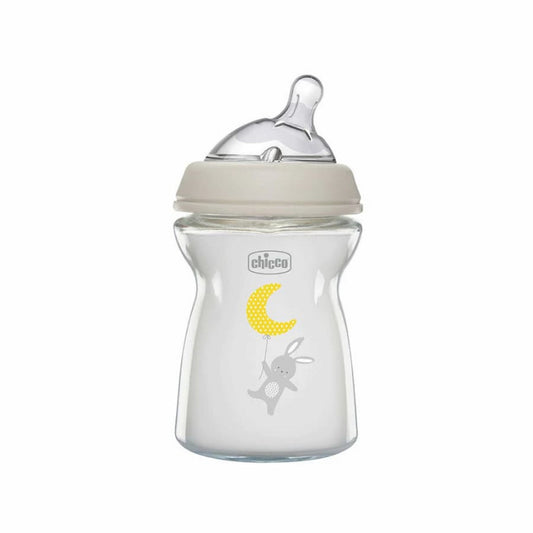 Chicco Natural Feeling Bottle Glass_0M+ - 250ml - Healtsy