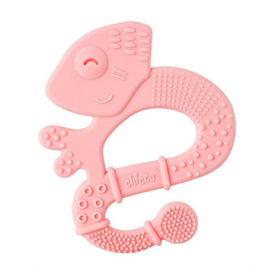 Chicco Ring Teeth Iguana_ Pink_ 2M+ – Buy Now at Healtsy