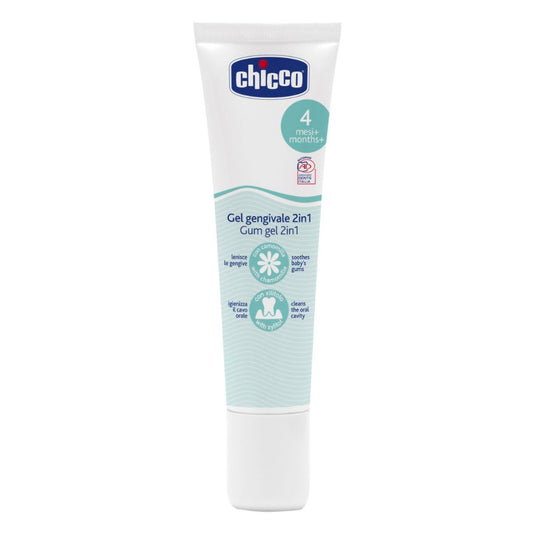 Chicco Gengival Gel 2 in 1_ 4M+ - 30ml - Healtsy