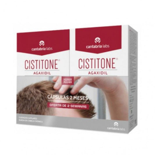 Cistitone Agaxidil_ 4 Months (x60 capsules) DUO w/ 50% Offer 2nd Pack - Healtsy