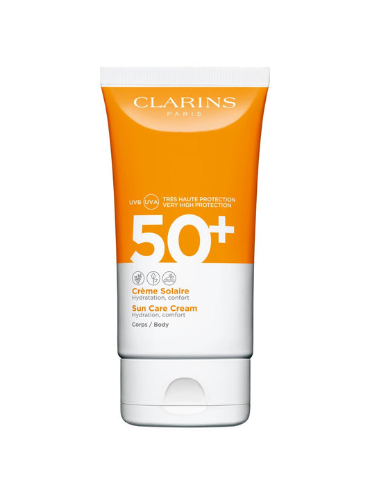 Clarins Sun Body Cream SPF50 150ml – Buy Now at Healtsy