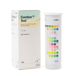 Combur 10 Test Strip Parameters (x100 units) – Buy Now at Healtsy