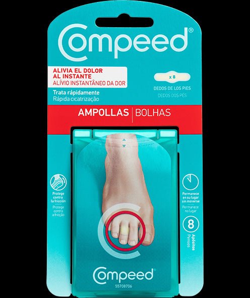 Compeed Blisters Toes Blisters (x8 units) – Buy Now at Healtsy