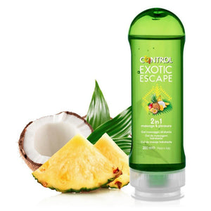 Control 2in1 Exotic Massage Gel - 200ml – Buy Now at Healtsy
