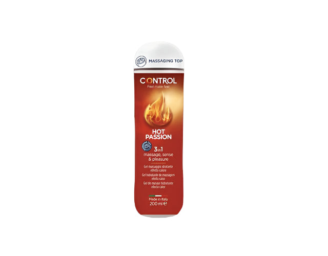 Control Hot Passion Gel Massage 3/1 - 200ml – Buy Now at Healtsy