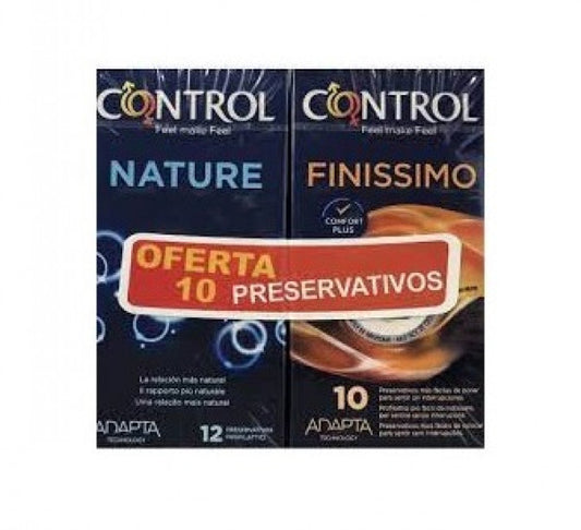 Control Nature Condom (x12 units) + Hot Passion Condom Offer (x10 units) - Healtsy