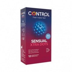 Control Sensual Xtra Dots (x12 condoms) – Buy Now at Healtsy