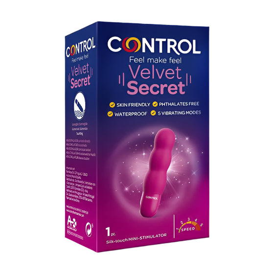 Control Velvet Secret Mini Estimulador – Buy Now at Healtsy