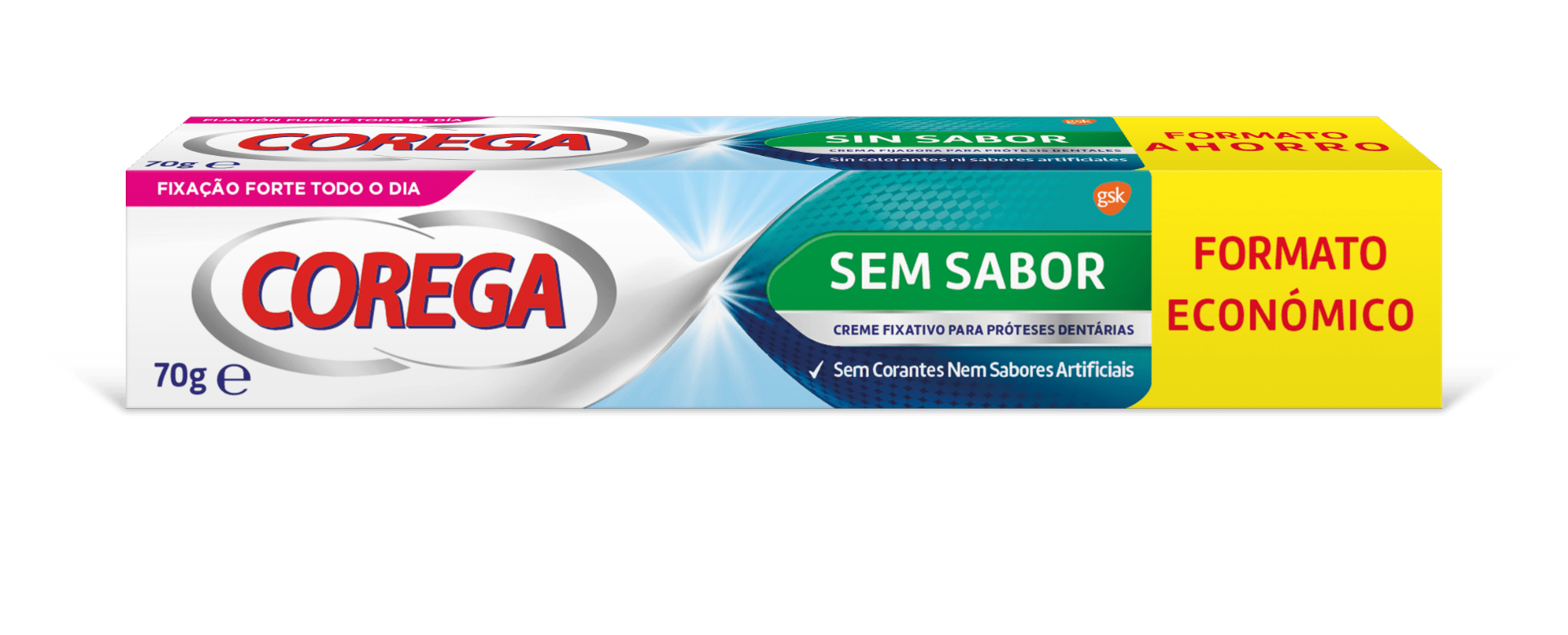 Corega Fixing Cream Flavorless Prosthesis - 70g – Buy Now at Healtsy