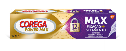 Corega Maximum Sealing Prosthesis Fixer Cream - 40g - Healtsy